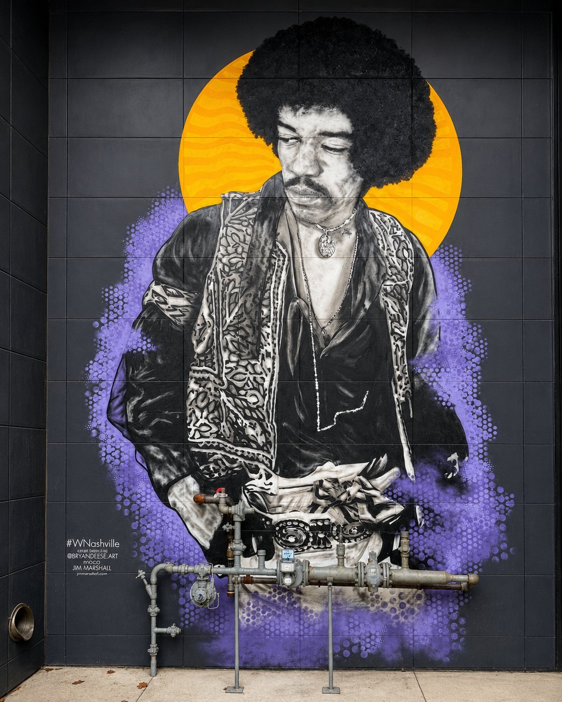 Jimi Hendrix Mural